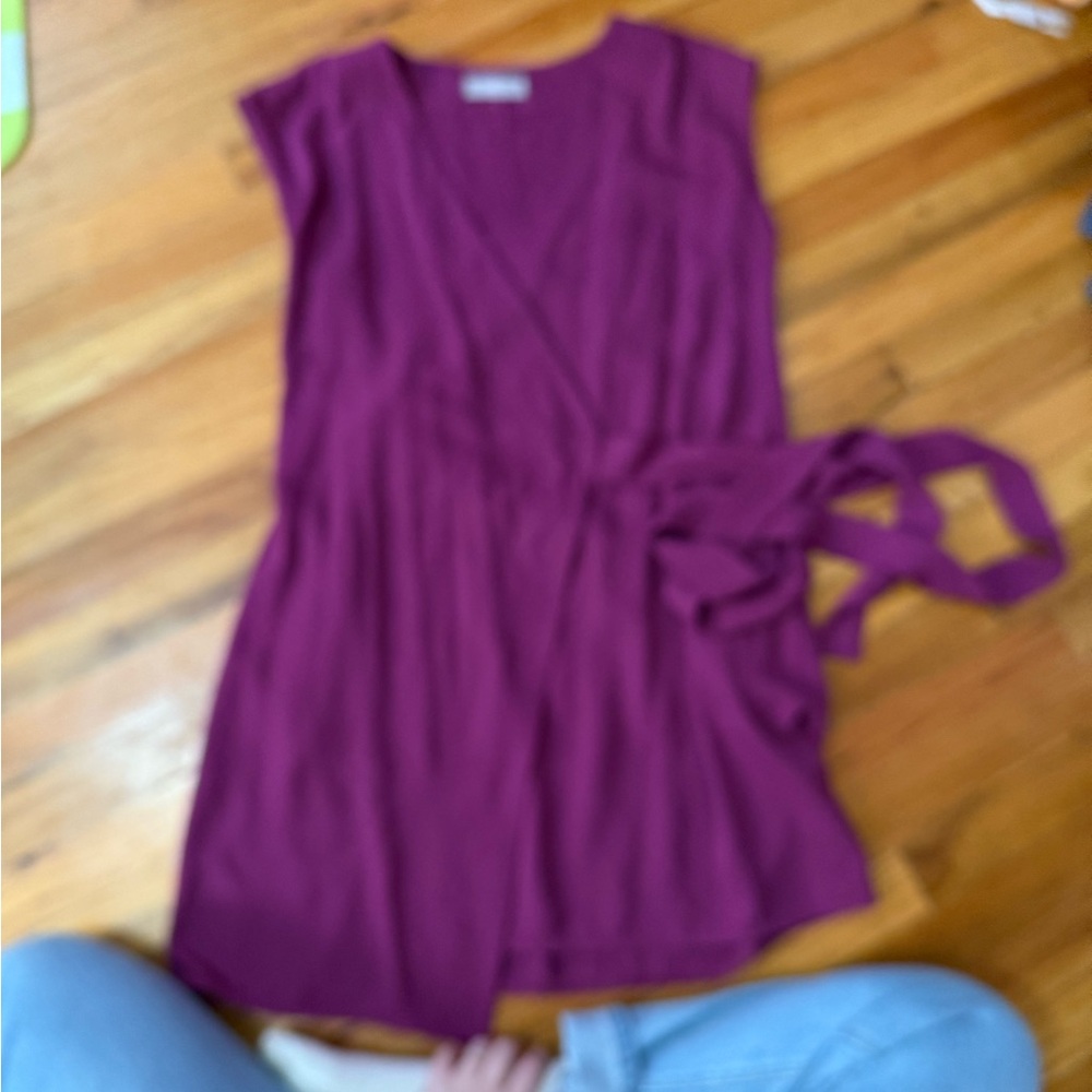 Everlane wrap dress